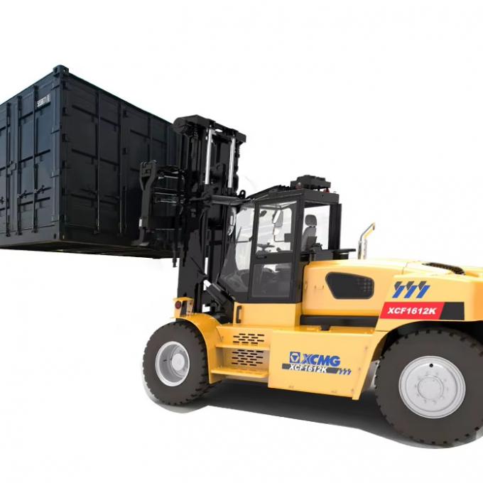 XDEM XCF1612K  16 টন ভারী ডিউটি ​​ডিজেল ফর্কলিফ্ট ট্রাক কাউন্টারব্যালেন্স ফর্কলিফ্ট বন্দর এর জন্য 0