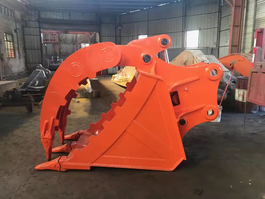 গরম বিক্রয় Excavator হাইড্রোলিক থাম্ব বালতি Excavator ক্ল্যাম্প বালতি 3 টন থেকে 40 টন Digger বিক্রয় জন্য