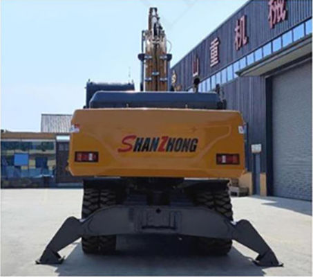 SHANZHONG 21 টন চাকা খননকারী SZL215 হাইড্রোলিক খননকারী