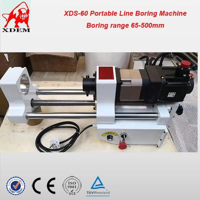 ভারী দায়িত্ব অ্যাপ্লিকেশনগুলিতে 380V / 3ph ভোল্টেজ এবং 25Mpa নামমাত্র চাপের জন্য 600 মিমি ভ্রমণ পোর্টেবল লাইন বোরিং মেশিন