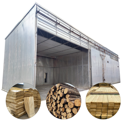 Industrial 10m³ Smart Wood Drying Kiln | Hybrid Air-Source Heat Pump & Graphene Infrared Timber Drying Chamber | Energy-Saving Hardwood Dehumidifier Kiln Plant