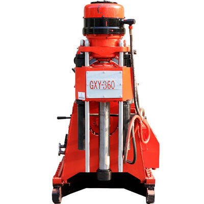 GXY-360 স্পিন্ডল রোটারি ভূতাত্ত্বিক কোর ড্রিলিং রিগ সর্বোচ্চ 500m গভীরতা জলবাহী প্রকৌশল অনুসন্ধান ড্রিল মেশিন রক কোরিং জন্য জল ভাল Grouting হাইওয়ে রেলওয়ে জরিপ সরঞ্জাম