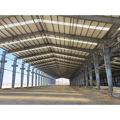 এক্সডিইএম লাইট প্রিফ্যাব্রিকেটেড স্টিল স্ট্রাকচার গুদাম উত্পাদন কর্মশালা চিকেন শেড প্রস্তুতকারক