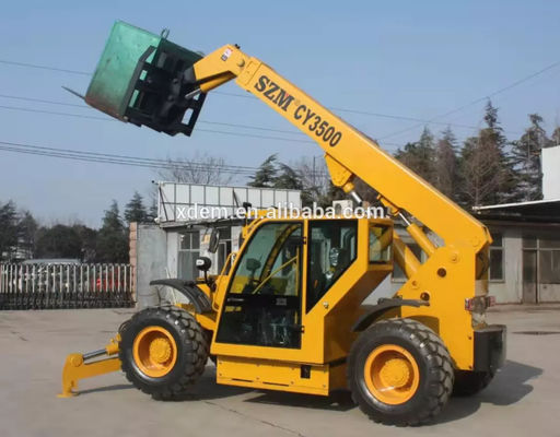 3 টন XDEM CY3500 7 মি 14 মি 17 মি টেলিস্কোপিক হ্যান্ডলার টেলিস্কোপিক ফোর্কলিফ্ট লোডার টেলিহ্যান্ডলার