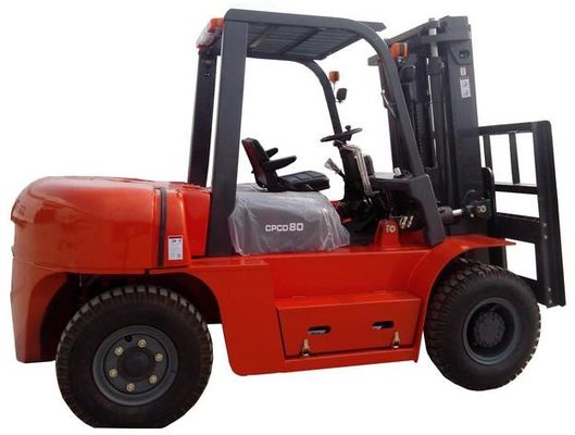YTO 88.2kw 8ton লজিস্টিক মেশিনারি ডিজেল চালিত ফর্কলিফ্ট
